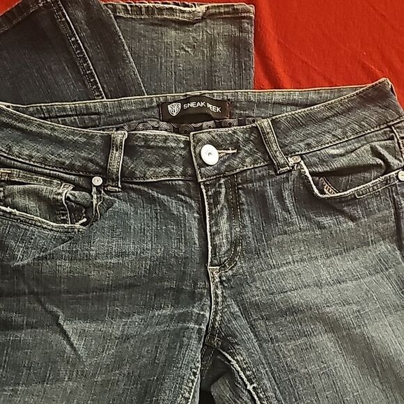 Sneak Peek Bootcut low rise jeans - Picture 5 of 6